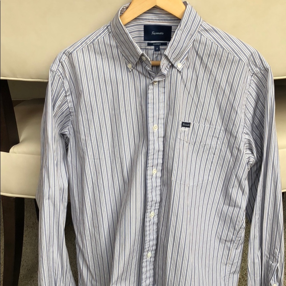 Men’s Faconnable dress shirt, M